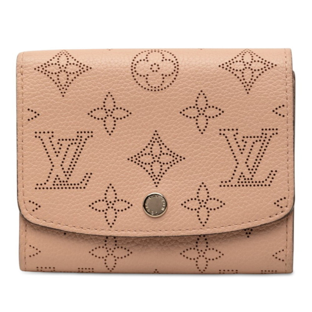 Louis Vuitton Monogram Mahina Portefeuille Iris Bi-fold Wallet M82757 Jasmine...